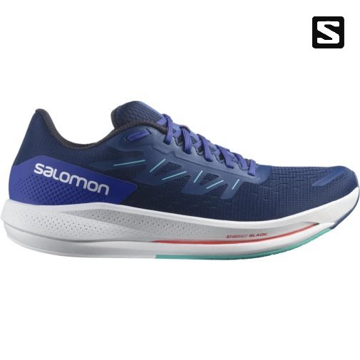 Tenis Para Correr Salomon Spectur Hombre Azules | MX NXAM670